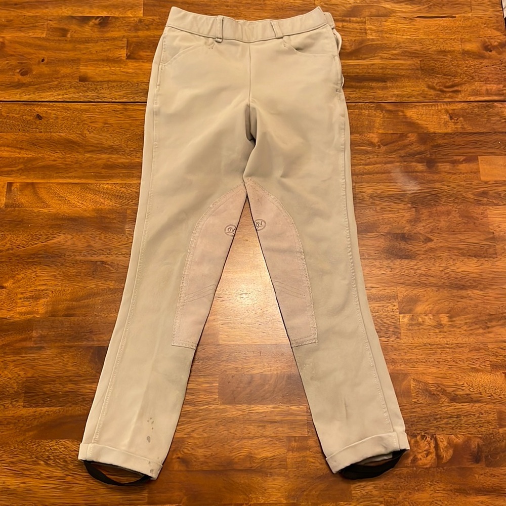 Girls Ovation side zip jods size 14